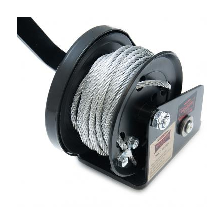 Wyciągarka samohamowna Dragon Winch DWK-O 1200 HD – ręczna, 540 kg, lina stalowa 10 m